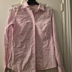 Banana Republic shirt pink purple